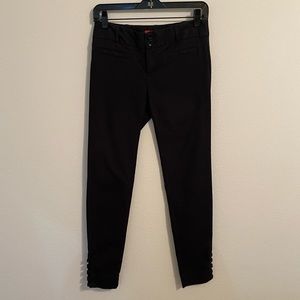 Anthropology Cartannier Black cropped pants, Size 0
